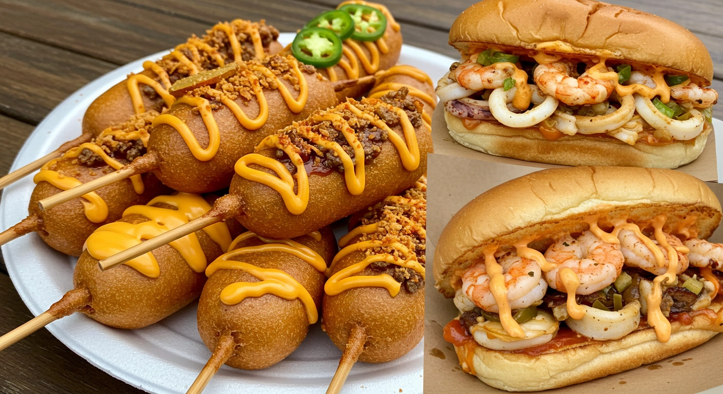 Spicy Seafood Sandwich